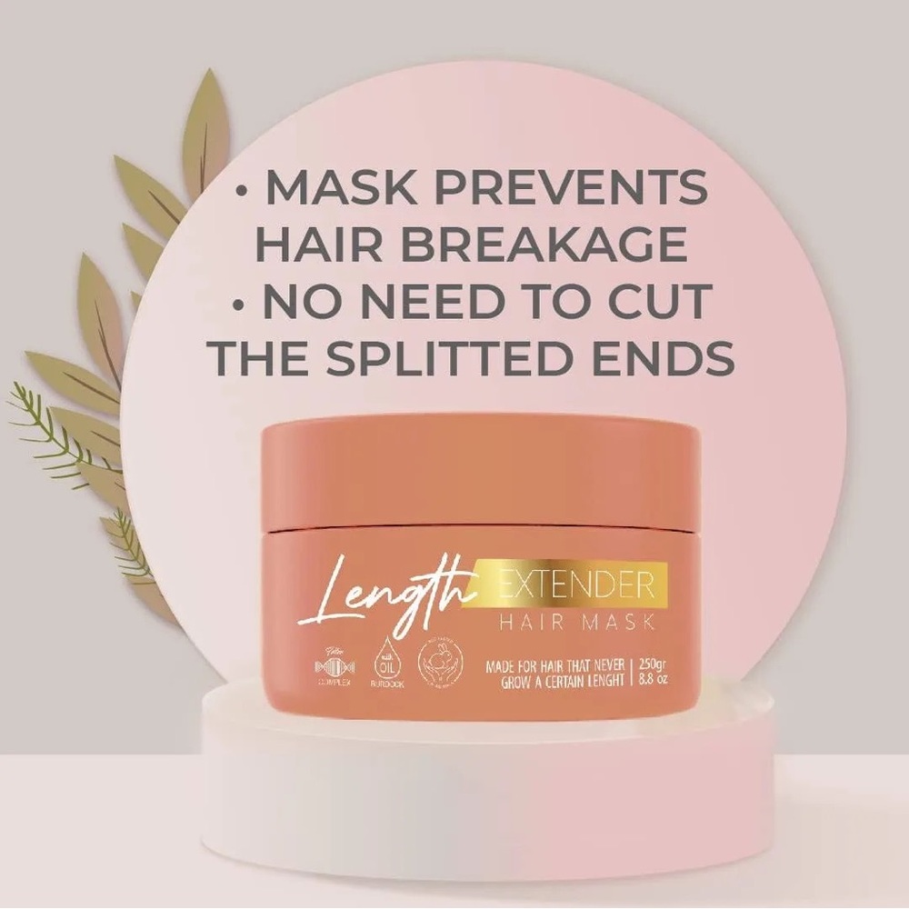 Nutree Length Extender Hair Mask 8.8oz/250gm (NWT) - Picture 1 of 2